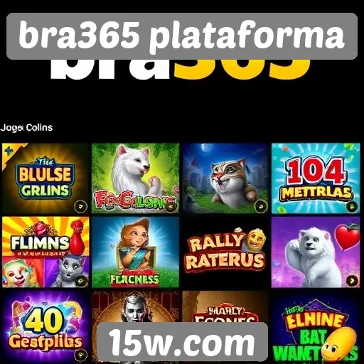 Comparativo entre jogos disponíveis na bra365